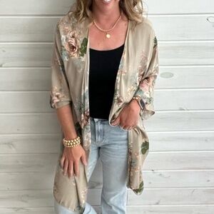 Floral Kimono Cardigan